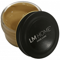 LM HOME Schoencreme in glazen pot