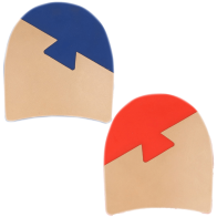 Tiphak leder art.M gekleurd mt 74 Rood