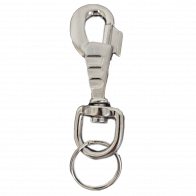 Karabijnhaak met sleutelring