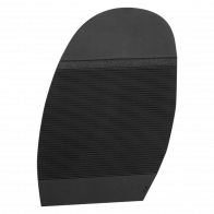 Esla rubberzool heren zwart