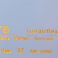 Lunairflex plaat 5,0 mm