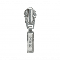 Schuiver spiraal 5 YKK DADR Zilver maat 5