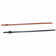 Riempjes doorgestikt met gesp