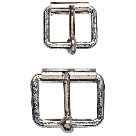 Enkel blanke tuig gesp