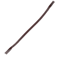 Leren handvatten rond