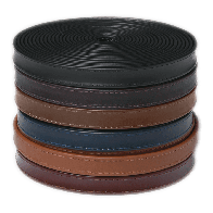 Tasriem leder rol à 5 mtr