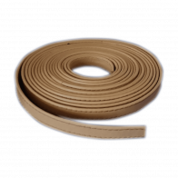 Tasriem leder 20 mm "Scolatio"  op rol à 5 mtr
