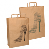 Papieren draagtassen doos á 250 st.