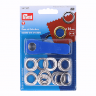 Prym Zeilring 14 mm nikkel art. 541383