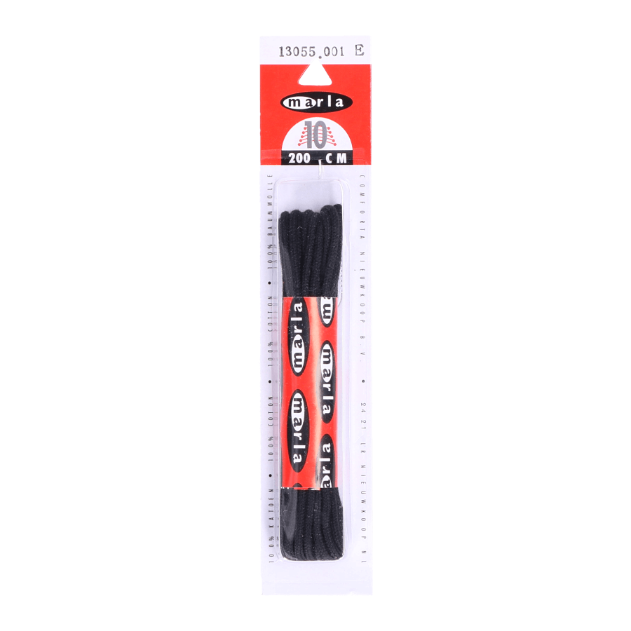 **Marla rond dun 200 cm 13055 Zwart 200 cm