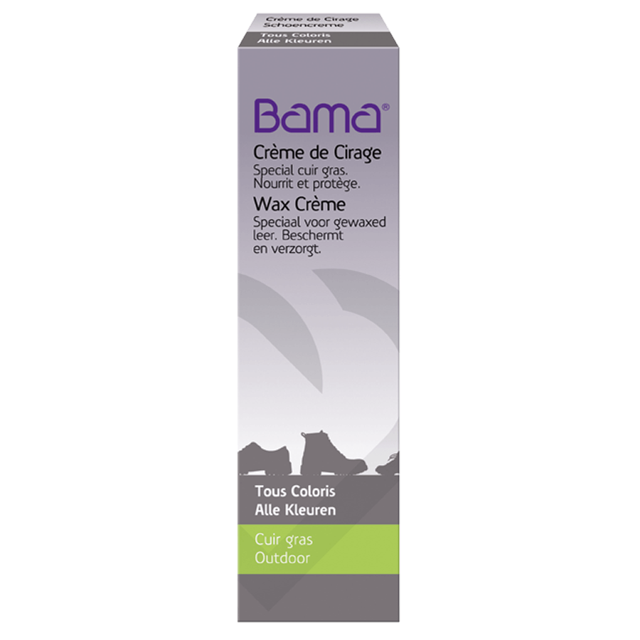 *Bama S52 Waxcreme Zwart 50 ml