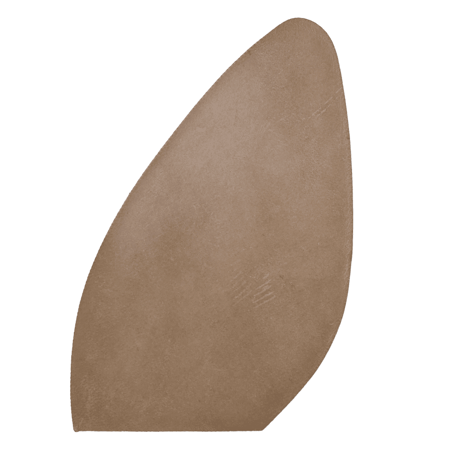 Old bark Sarca leren zool zonder logo L3 4,0 mm