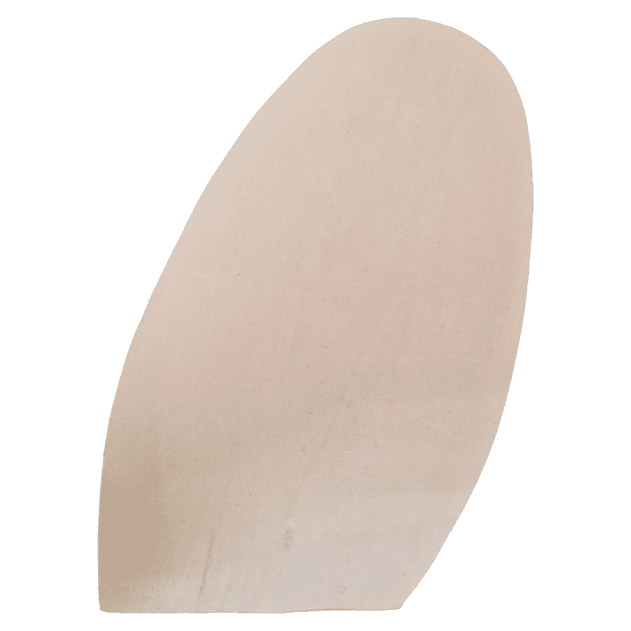 VG leren zool 76 5,0 mm