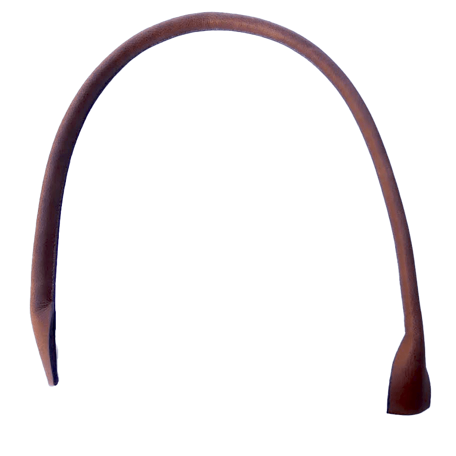 Actiepakket Leren handvatten rond 60 cm